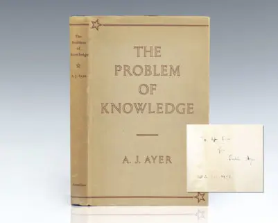 The Problem of Knowledge.