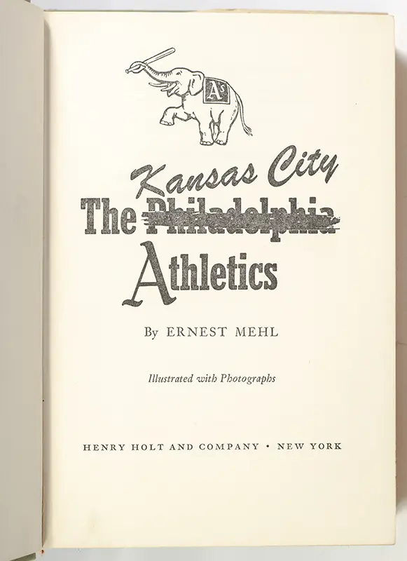 The Kansas City Athletics.