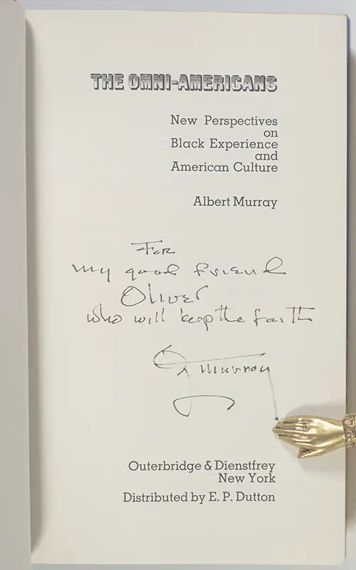 Omni-Americans: New Perspectives on Black Experience and American Culture.