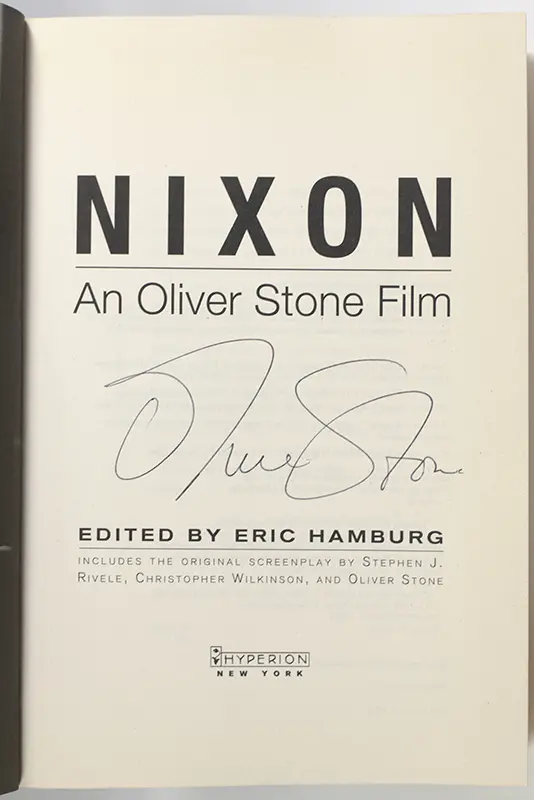 Nixon: An Oliver Stone Film.