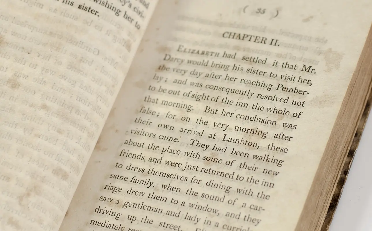 Pride and Prejudice.