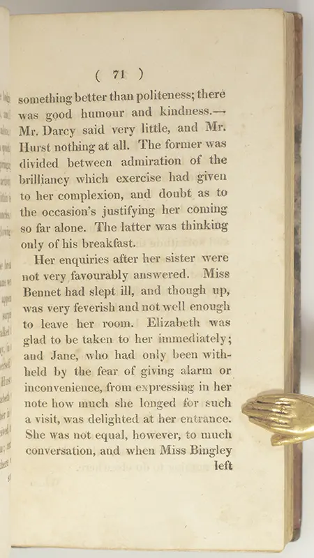 Pride and Prejudice.