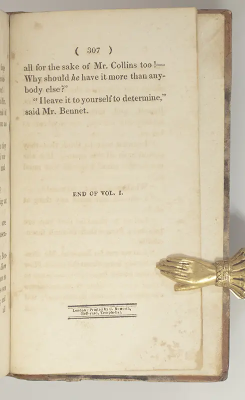 Pride and Prejudice.