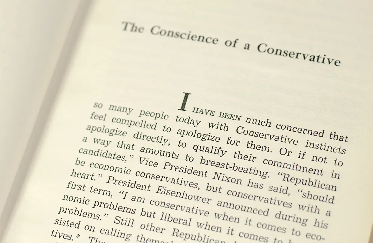 The Conscience of a Conservative.