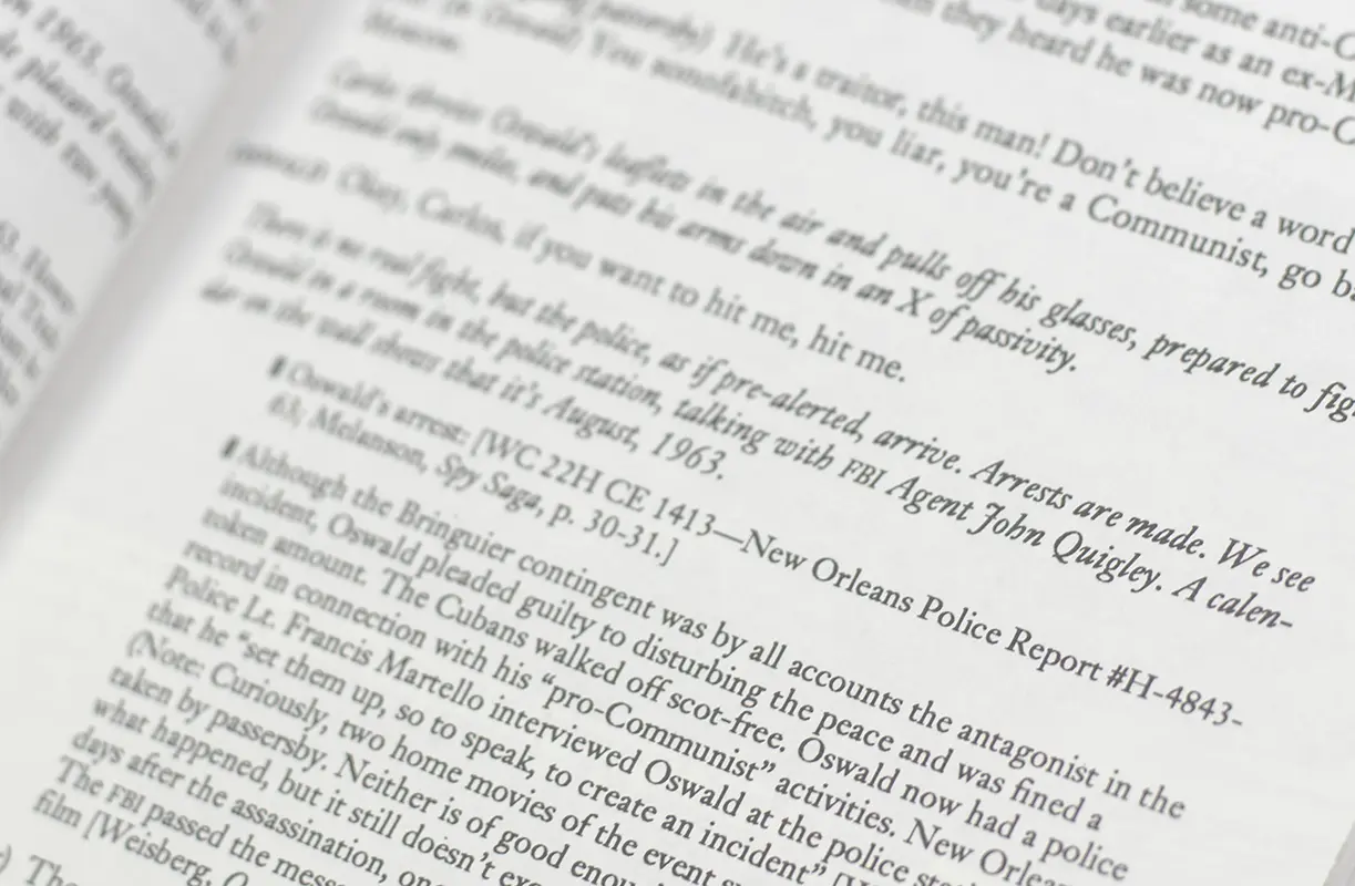 JFK: The Documented Screenplay.