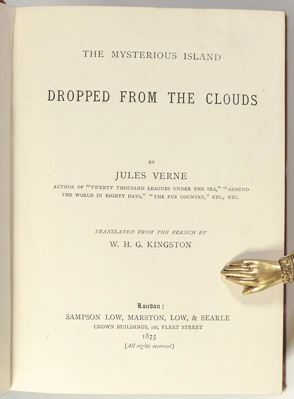 The Mysterious Island: Dropped From the Clouds.