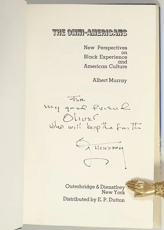 Omni-Americans: New Perspectives on Black Experience and American Culture.