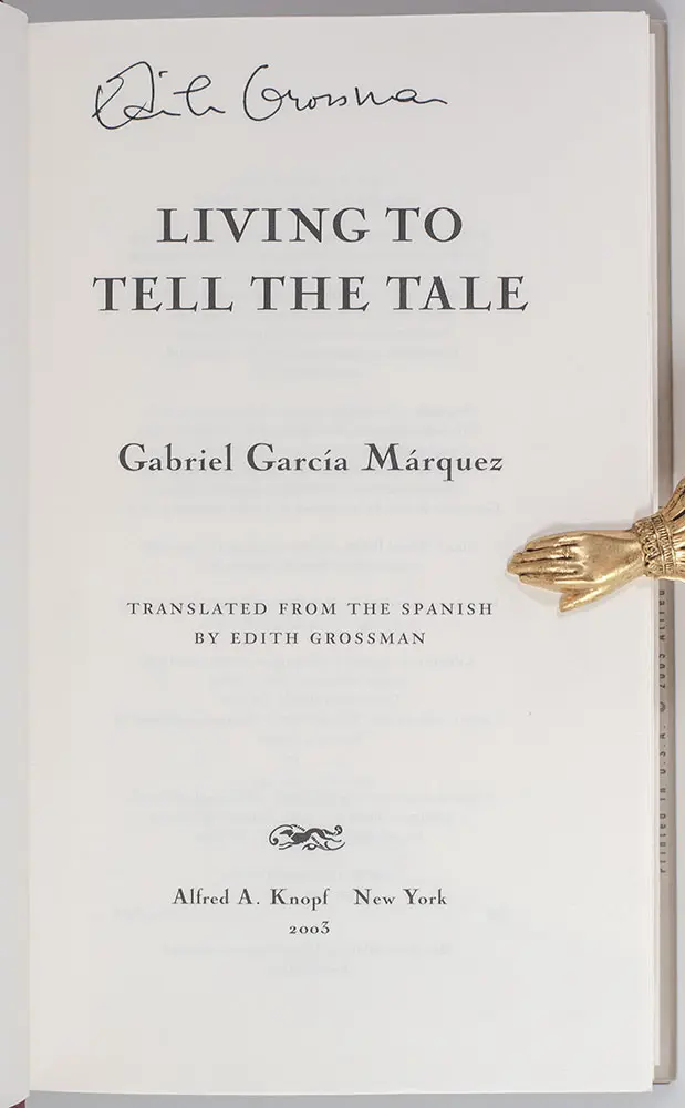 Living To Tell the Tale.