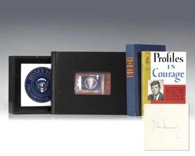 The Honey Fitz Presidential Yacht Copy of Profiles in Courage.