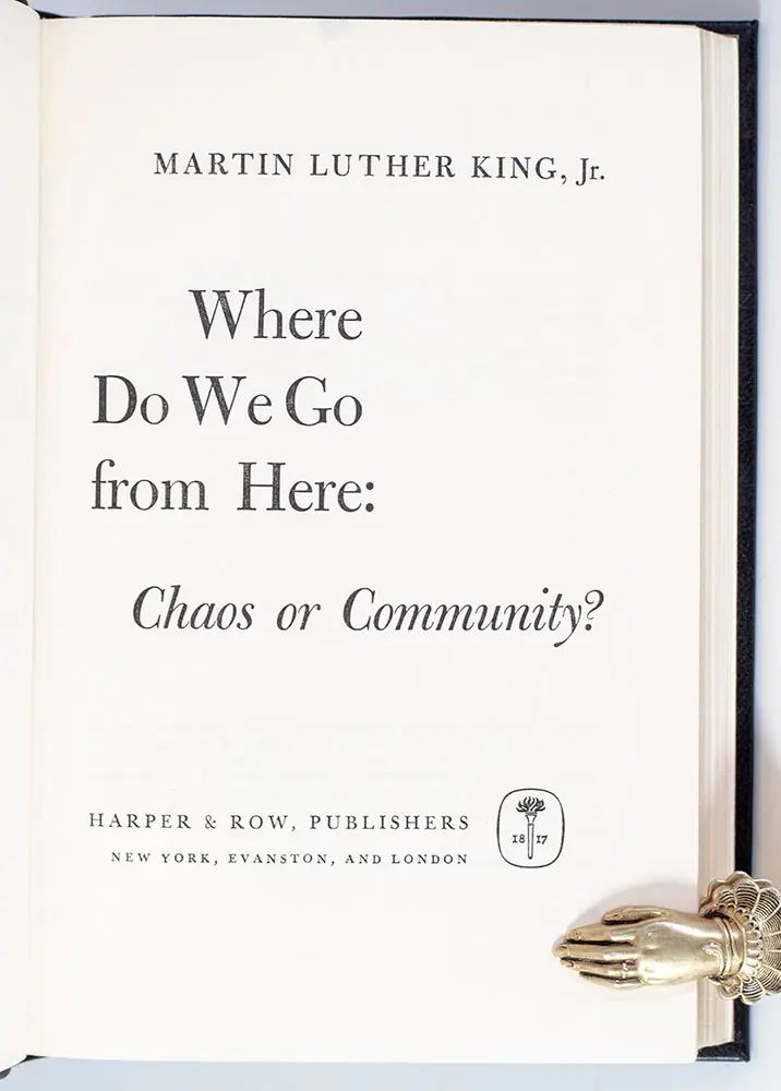 Where Do We Go From Here: Chaos or Community?