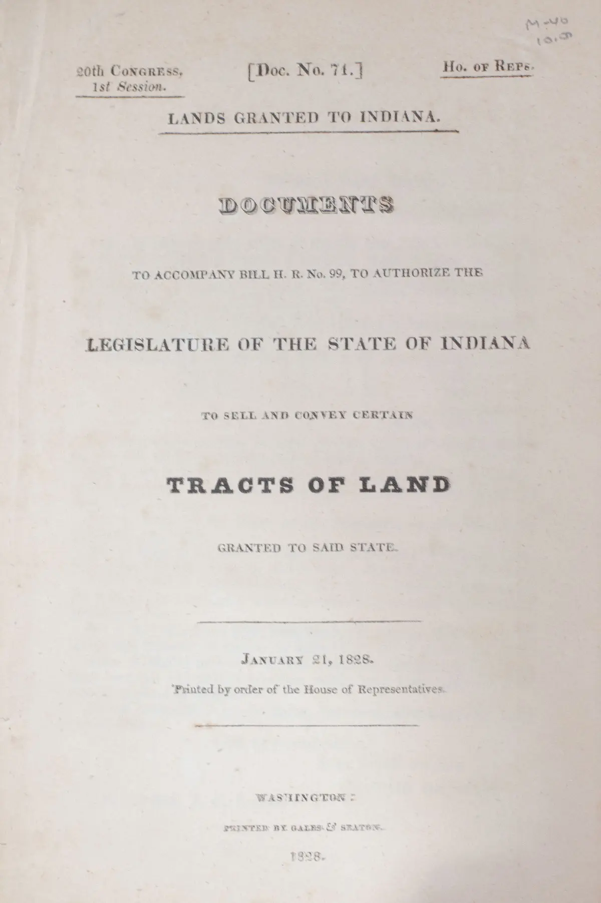 Miami and Pottawatomie Indian Treaty Collection.