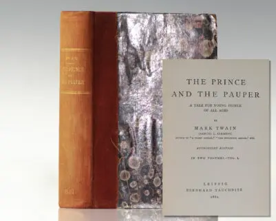 The Prince and the Pauper: A Tale of Young People of All Ages.