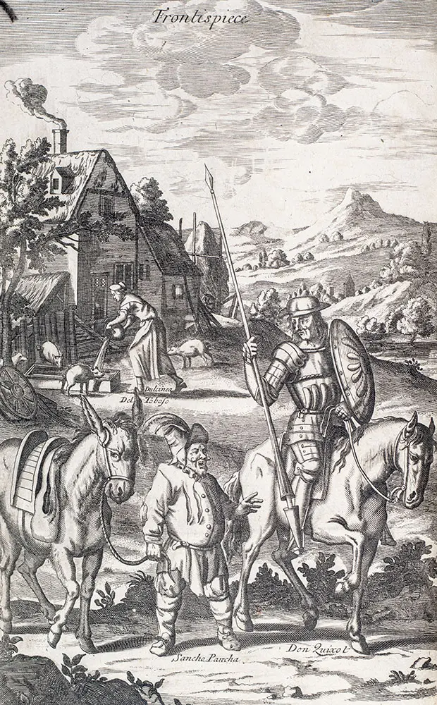 The History of the Most Renowned Don Quixote of Mancha: And his Trusty Squire Sancho Pancha, Now Made English according to the Humour of our Modern Language. And Adorned with several Copper Plates.