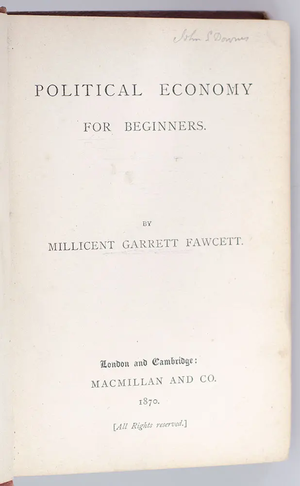 Political Economy For Beginners.