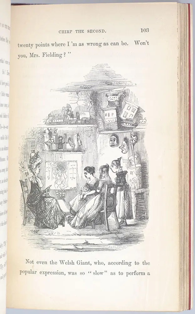 The Christmas Books: A Christmas Carol; The Chimes; The Battle of Life; Cricket on the Hearth; The Haunted Man and The Ghost’s Bargain.