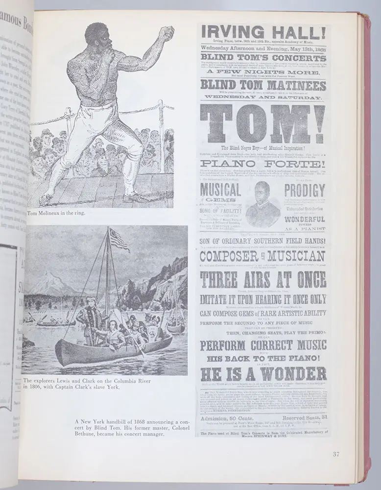 A Pictorial History of the Negro in America.