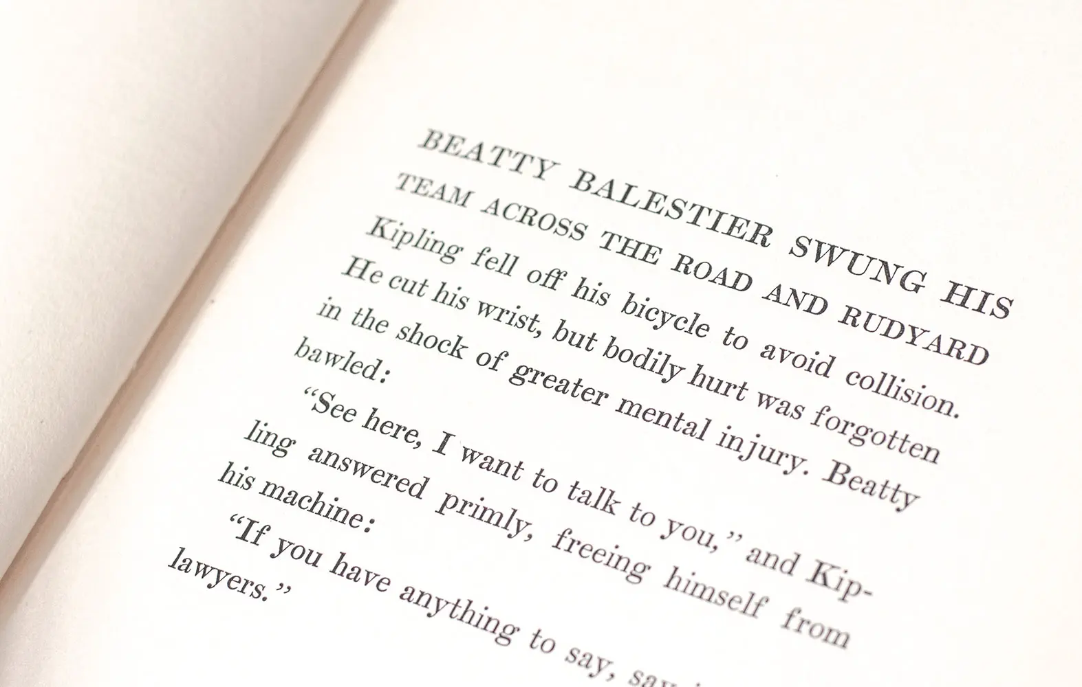 Rudyard Kipling's Vermont Feud.
