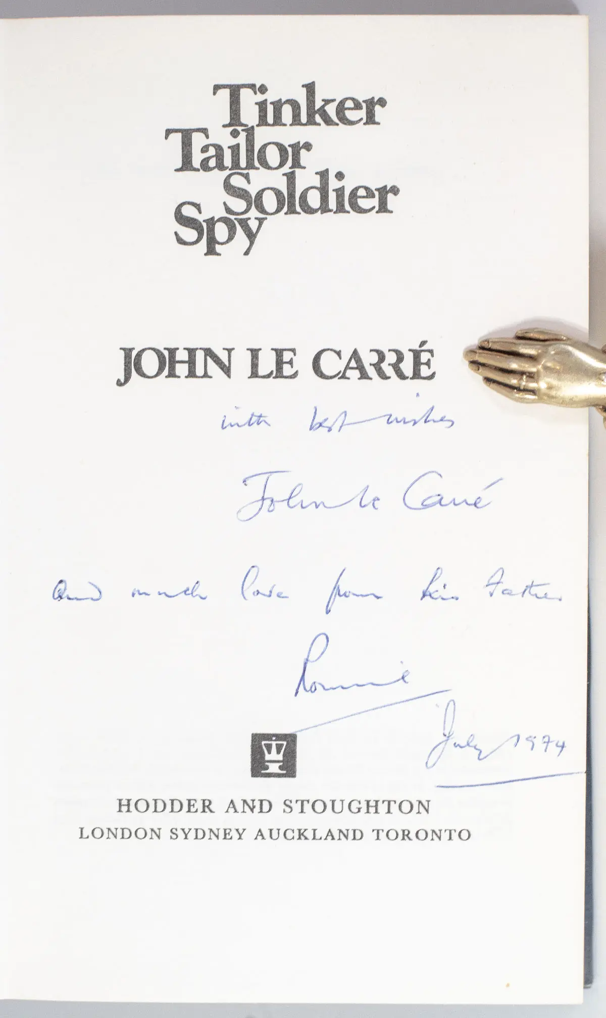 Tinker, Tailor, Soldier, Spy.