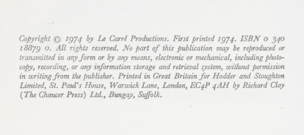 Tinker, Tailor, Soldier, Spy.