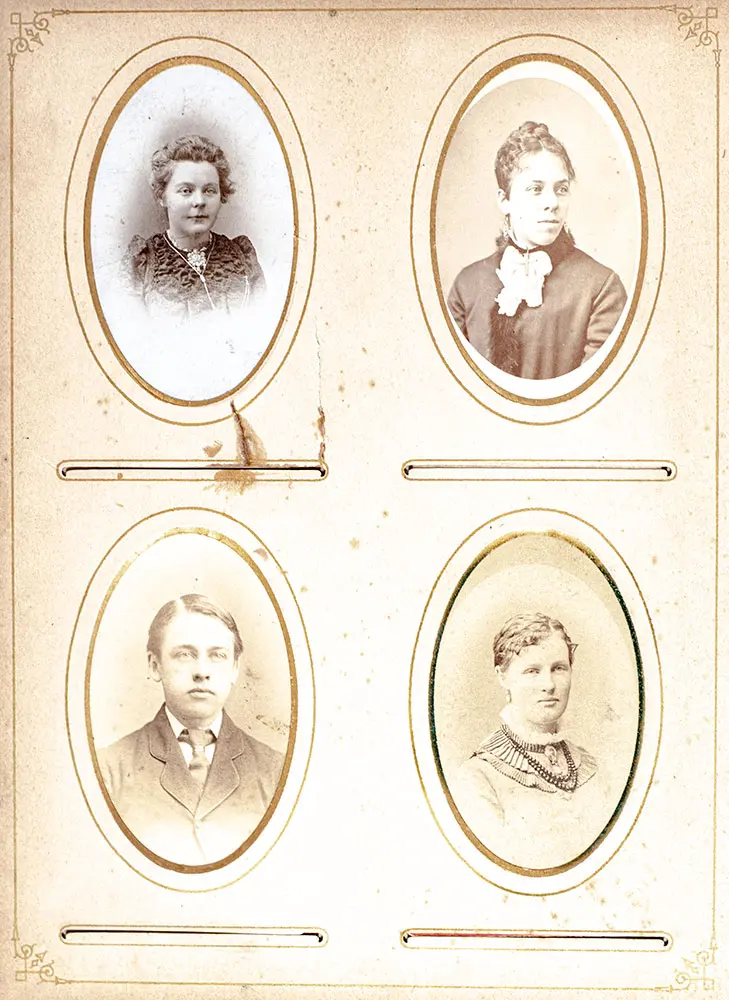 Nineteenth Century Carte de Visite Album.