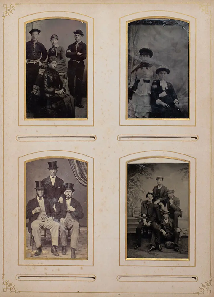 Nineteenth Century Carte de Visite Album.