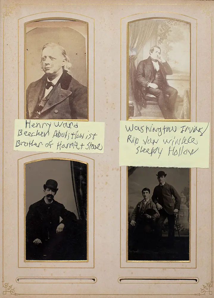 Nineteenth Century Carte de Visite Album.