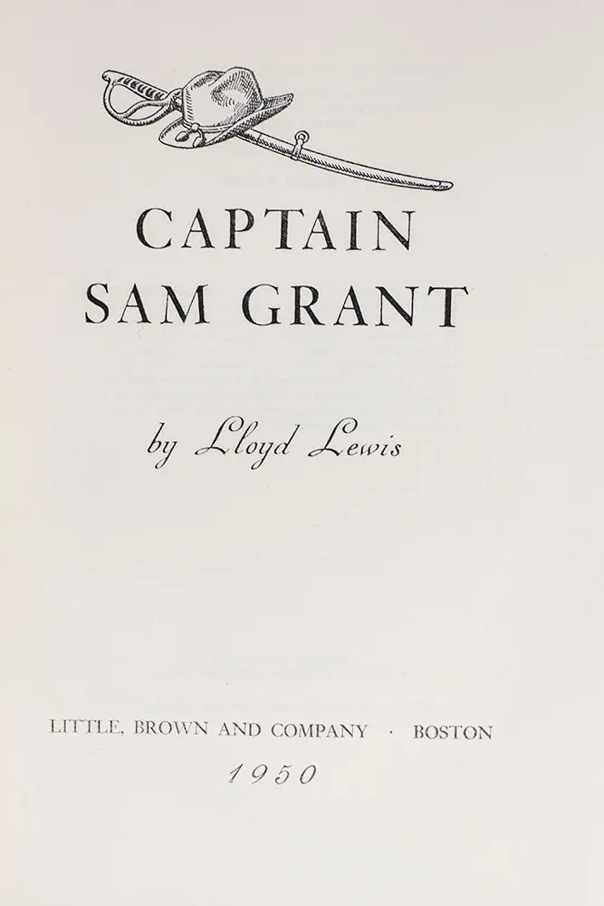 Captain Sam Grant.