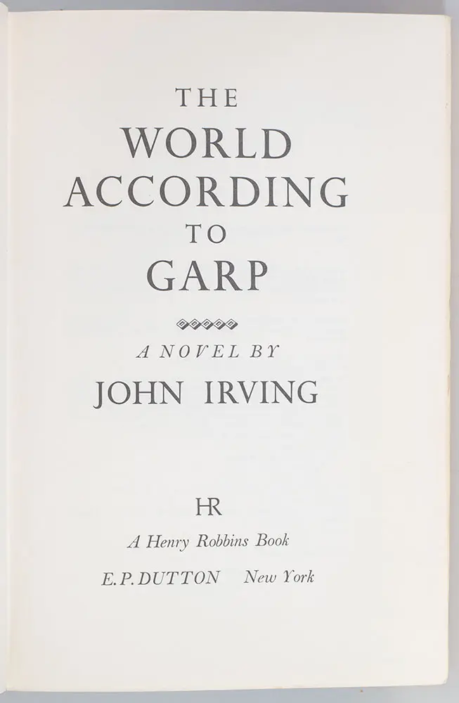 The World According to Garp.