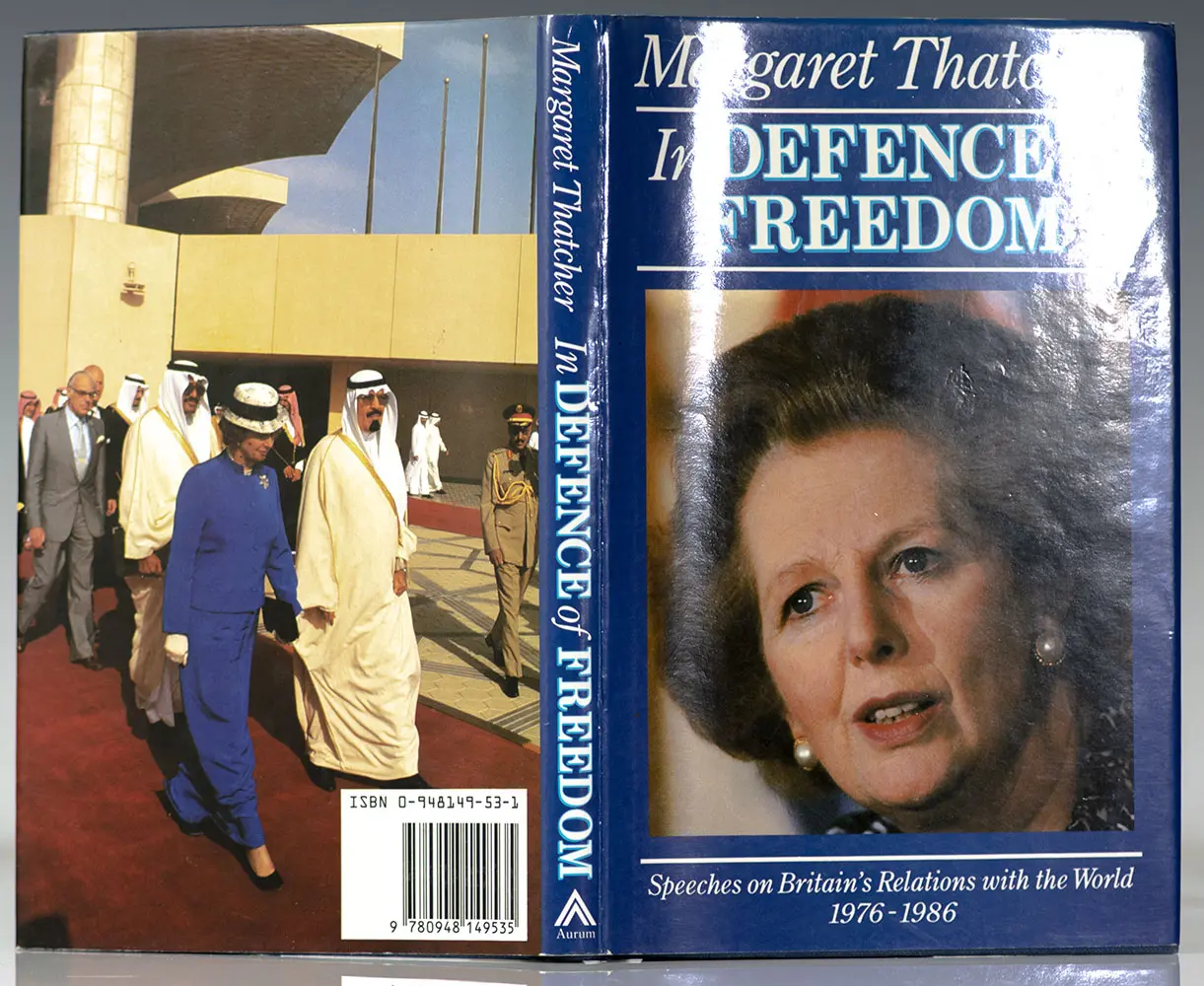 In Defence of Freedom: Speeches on Britain's Relations With the World 1976-1986 .