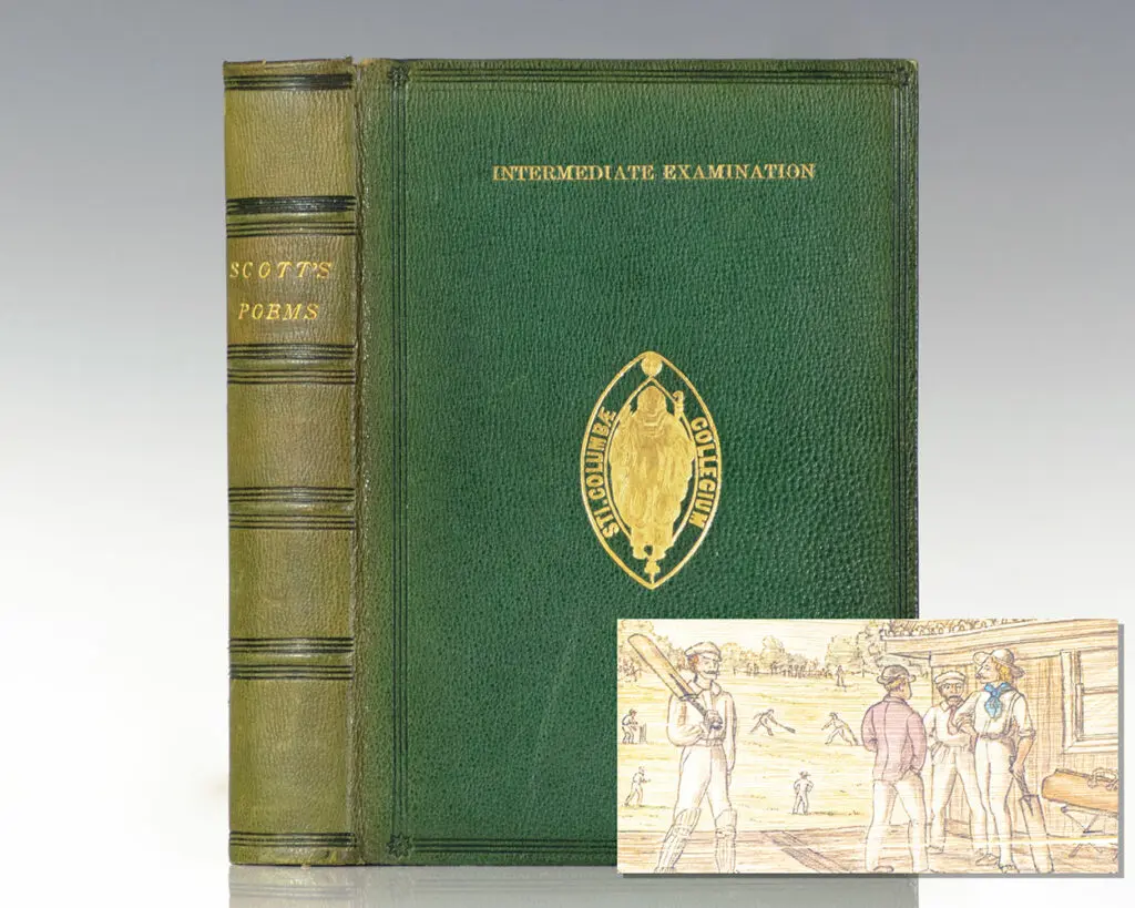 The Poetical Works of Sir Walter Scott. [Fore-Edge Painting].