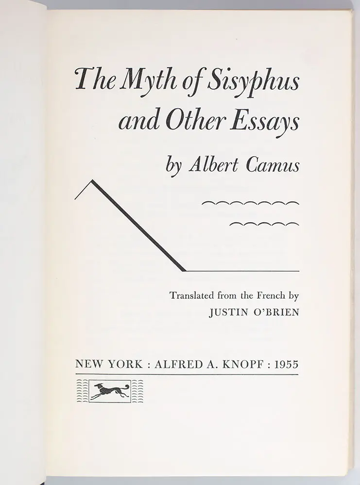 The Myth of Sisyphus and Other Essays.