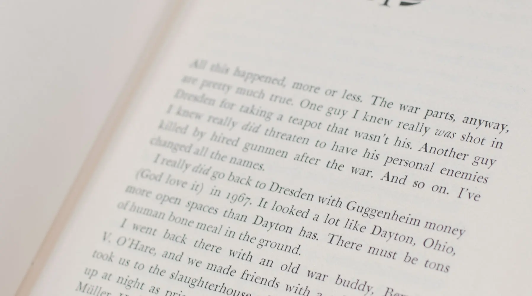Slaughterhouse-Five, or The Children’s Crusade, A Duty-Dance With Death.