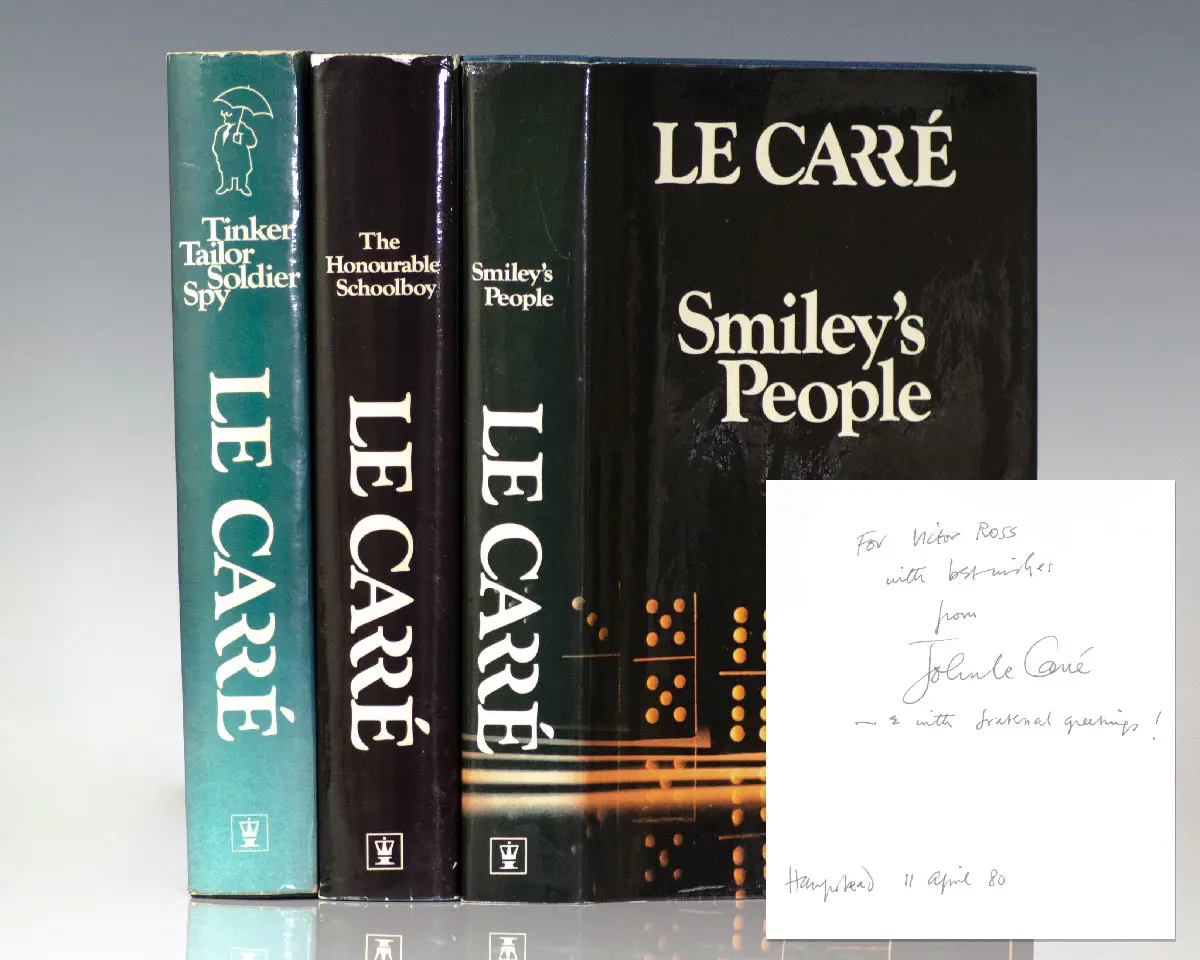 The Karla Trilogy: Tinker Tailor Soldier Spy; The Honourable Schoolboy; Smiley’s People.
