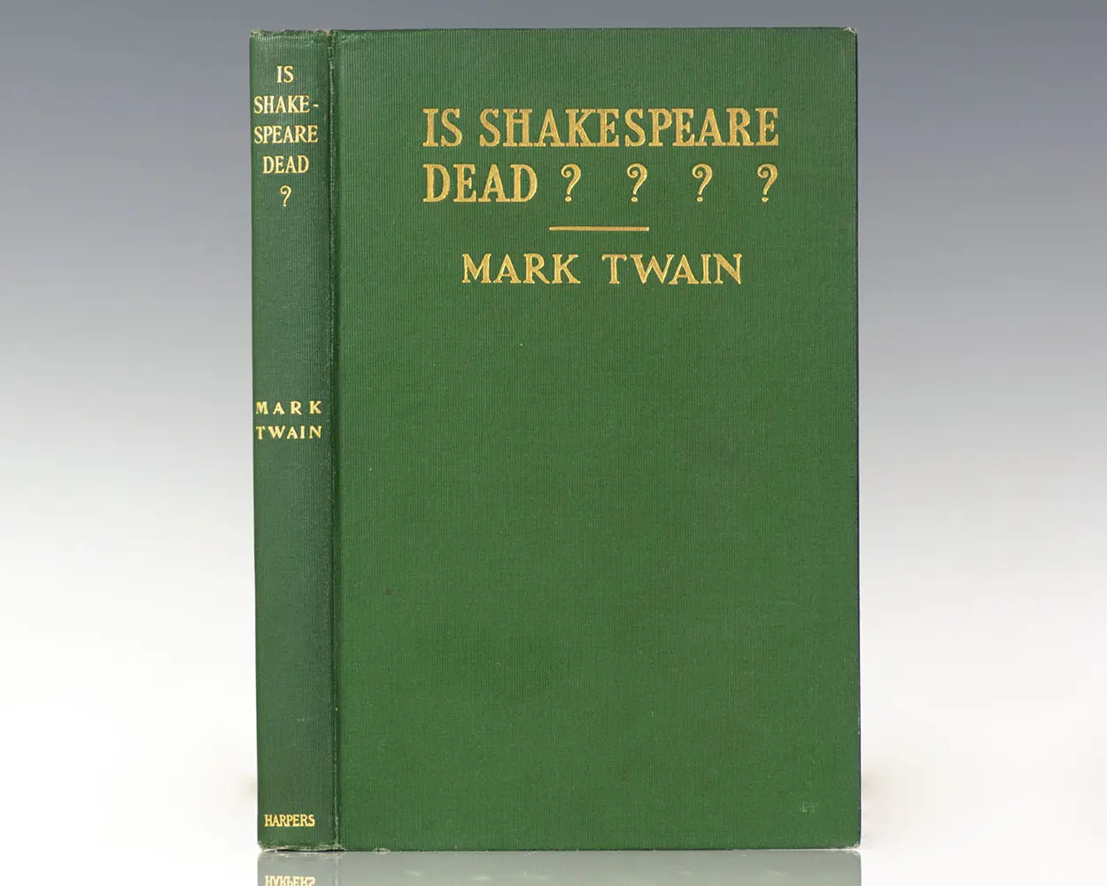 Is Shakespeare Dead? From My Autobiography.