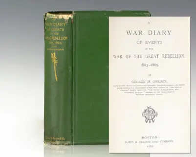 A War Diary of Events in the War of the Great Rebellion. 1863-1865.