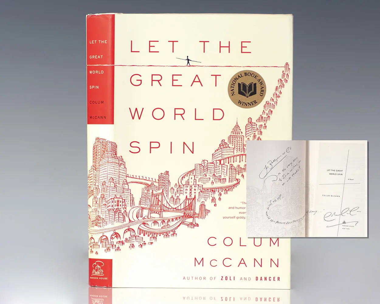 Let the Great World Spin: A Novel.