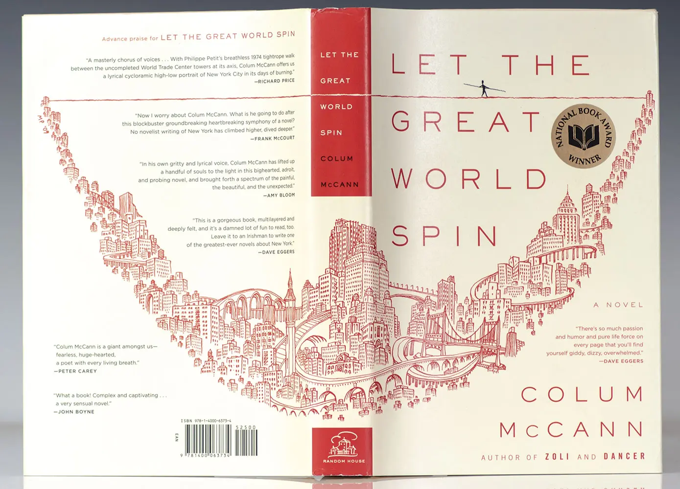 Let the Great World Spin: A Novel.