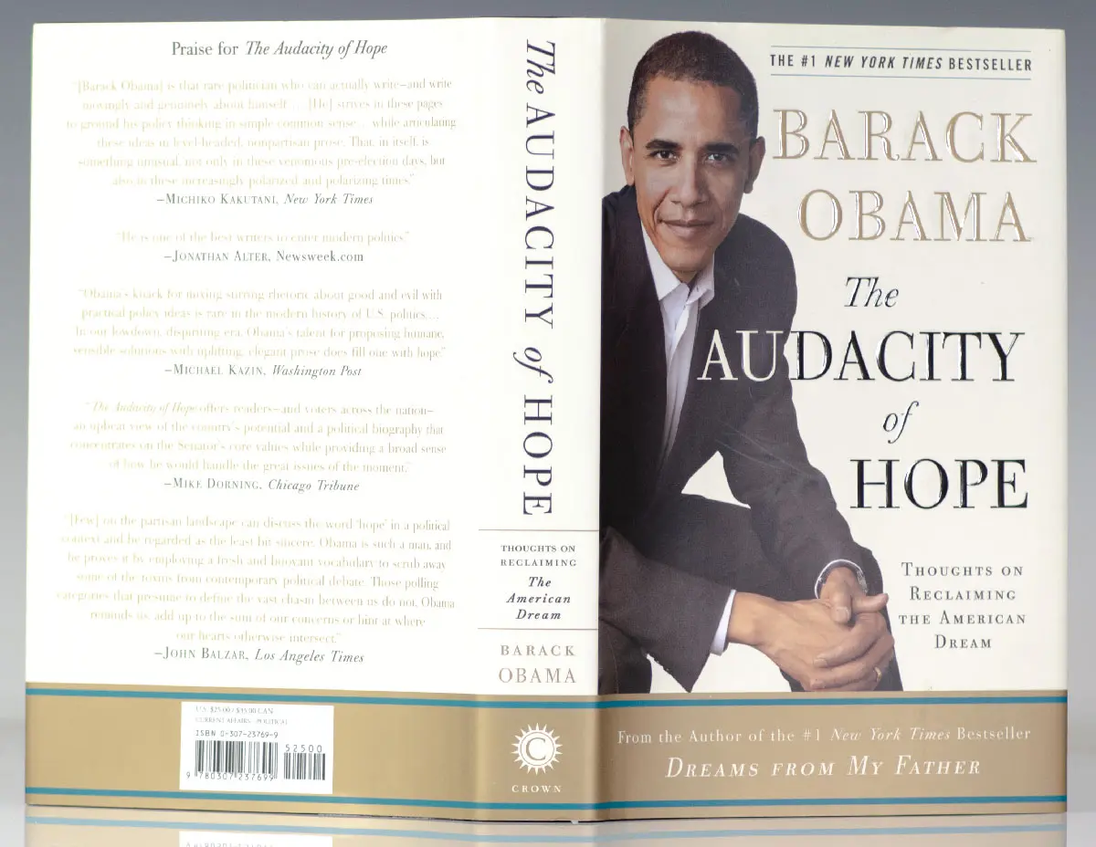 The Audacity of Hope: Thoughts on Reclaiming the American Dream.