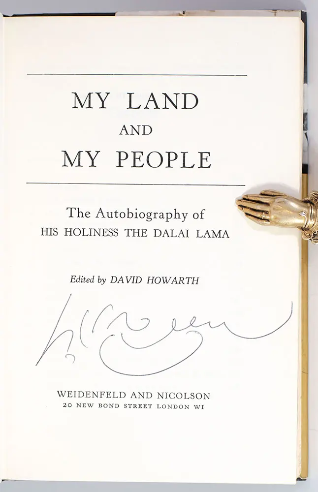 My Land and My People: The Memoirs of His Holiness The Dalai Lama.