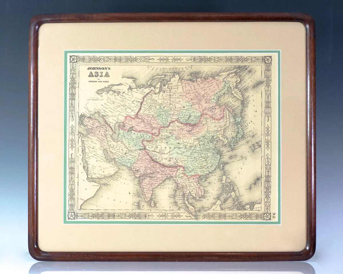 Johnson's Map of Asia.