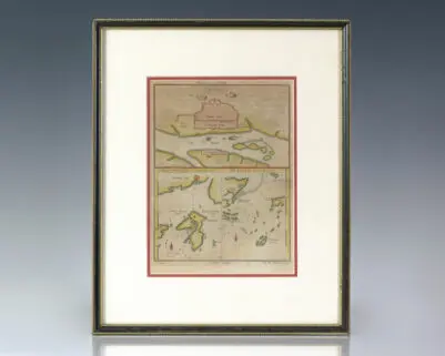 Jean-Baptiste Du Halde Map of China: Kanton, Shang Chwen Shan and Ma-kau. [Description Geographique].