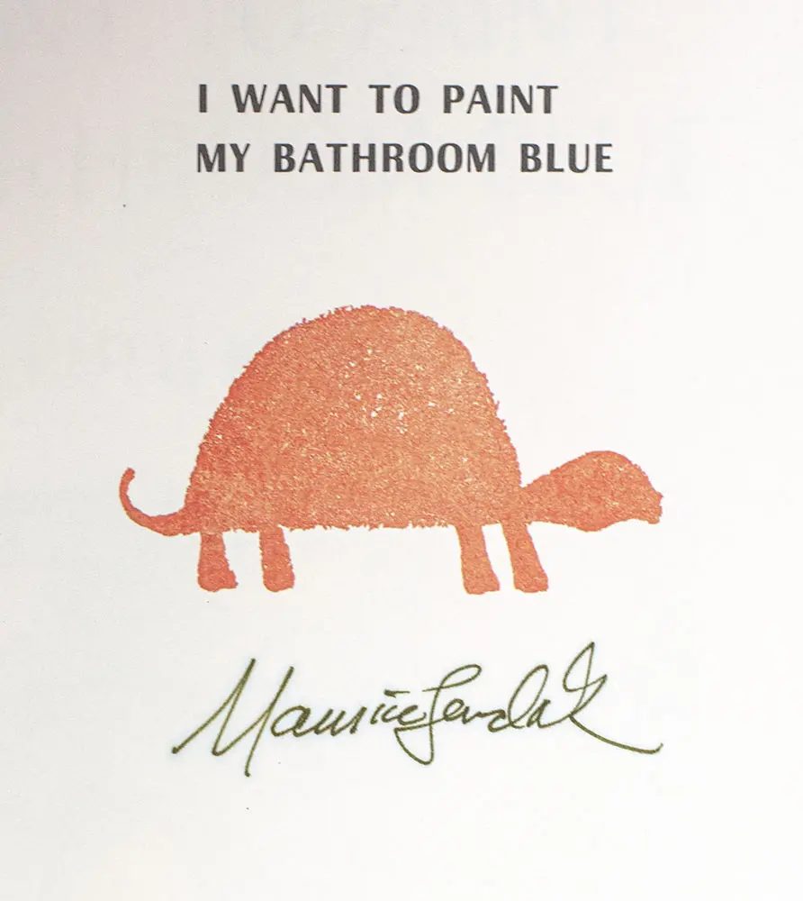 I Want To Paint My Bathroom Blue.