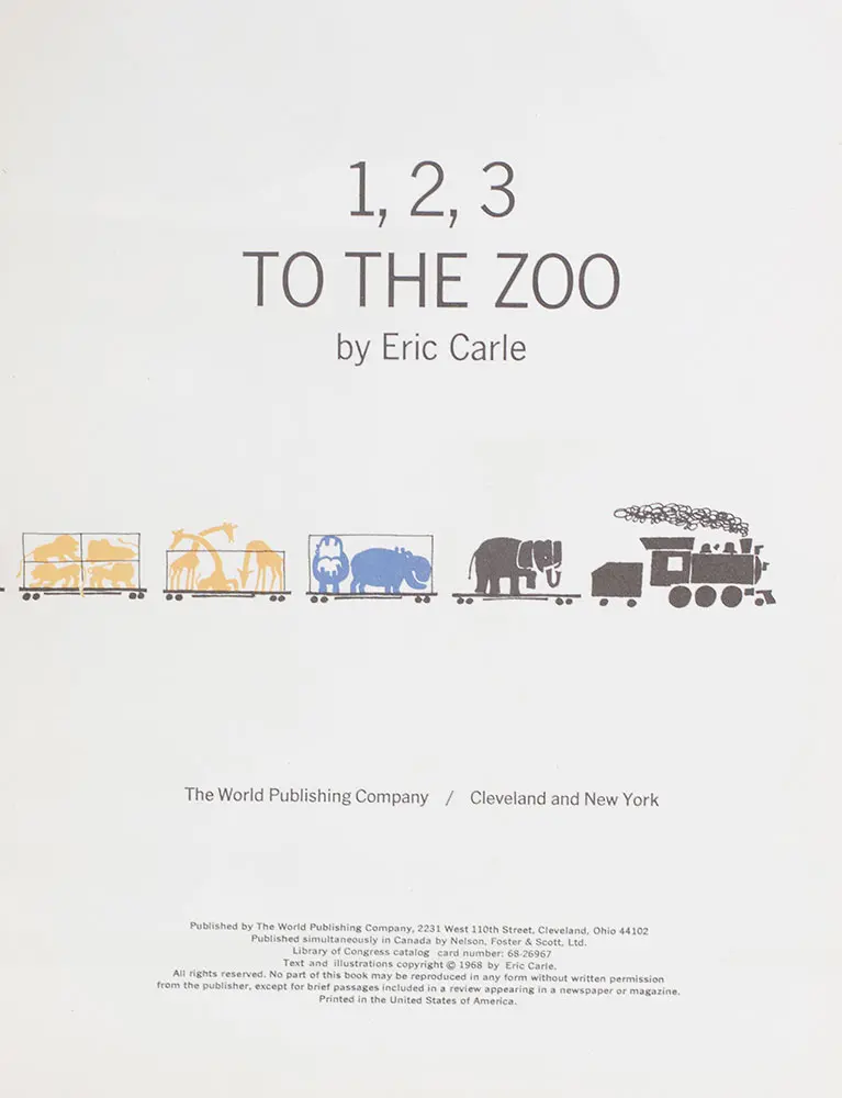 1,2,3 To The Zoo.
