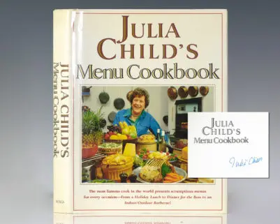 Julia Child's Menu Cookbook.