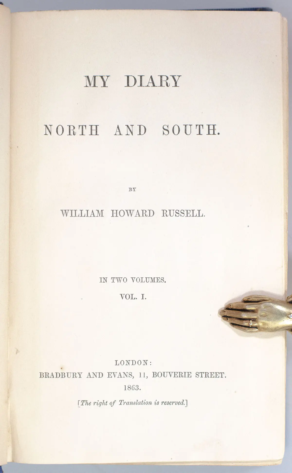 My Diary: North and South.