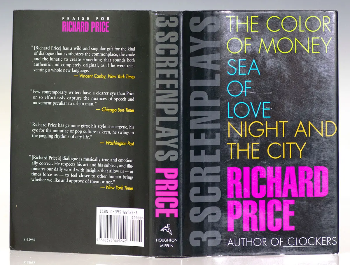Three Screenplays: The Color of Money; Sea of Love and Night and the City.