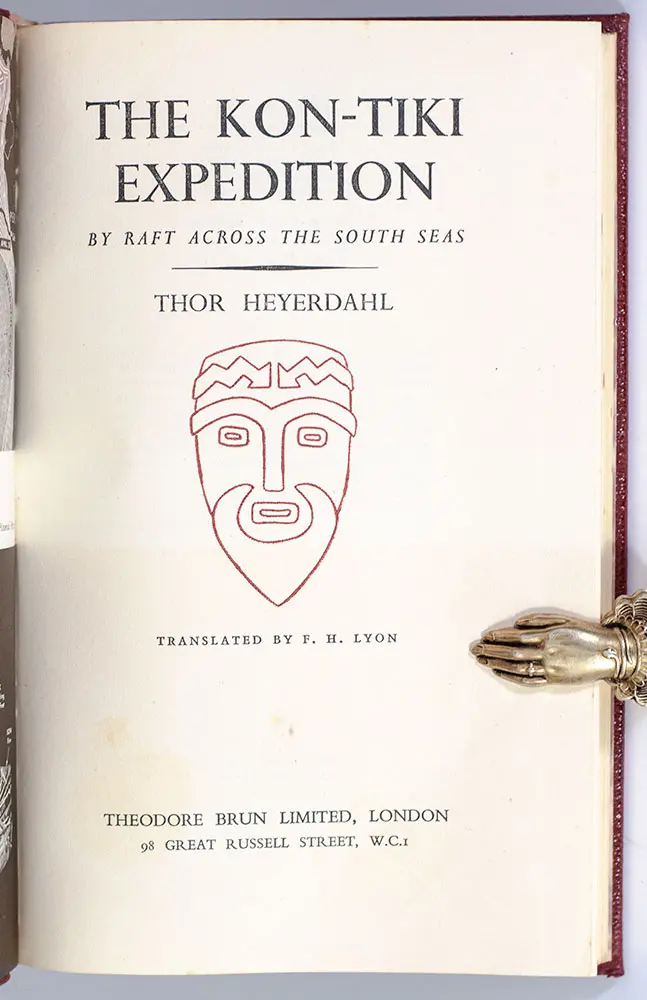 The Kon-Tiki Expedition: By Raft Across the South Seas.
