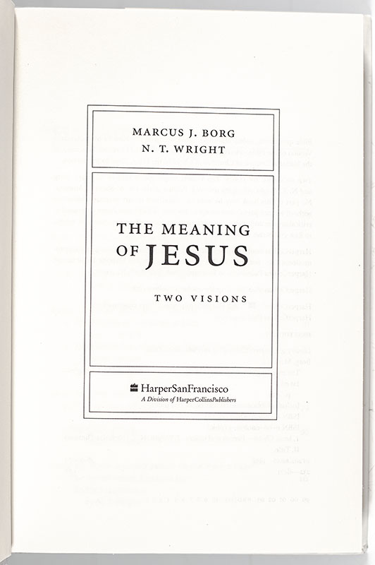 The Meaning of Jesus