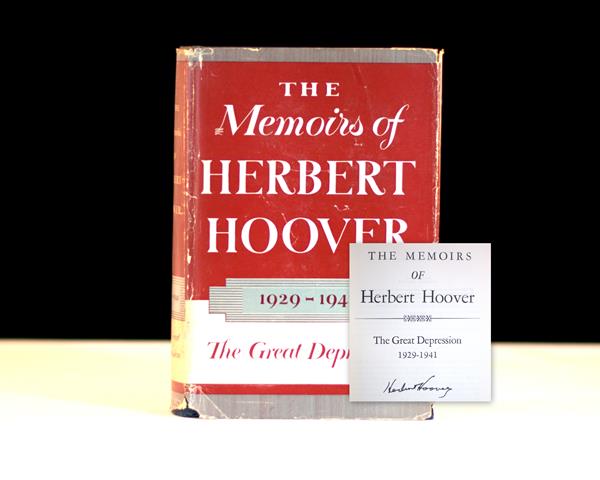 The Memoirs of Herbert Hoover: 1929-1941 The Great Depression.