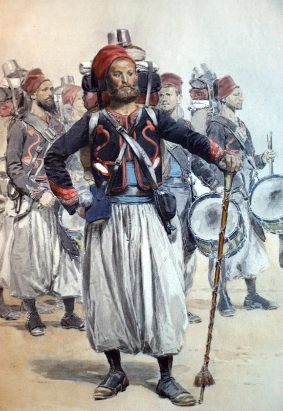L'Armee Francaise. Types et Uniformes